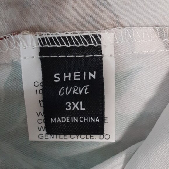 Shein Curve Cold Shoulder Top - Picture 7 of 8